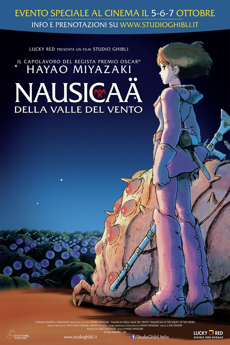 (Il Manifesto del Film - © Studio Ghibli 1984/Lucky Red 2015)